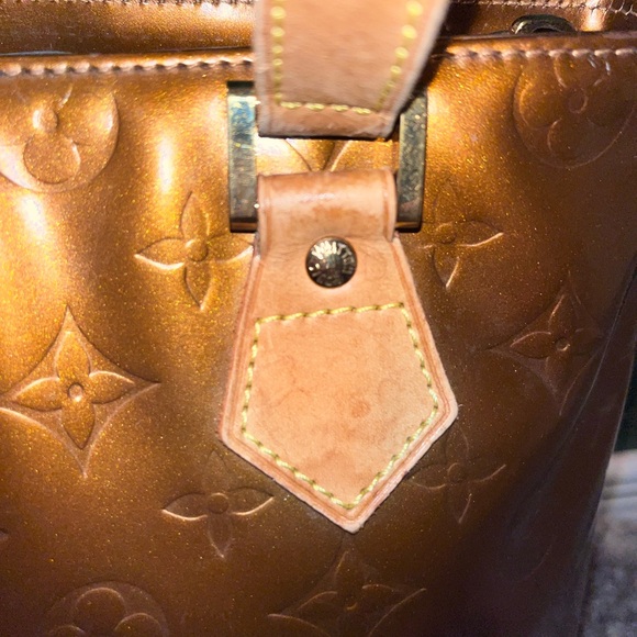 LOUIS VUITTON BRONZE VERNIS AUSTIN - Picture 5 of 14